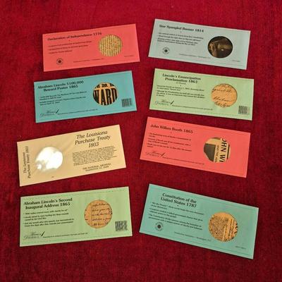 Reproductions Of American Historical Documents 