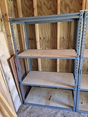 Metal Shelving Unit #1