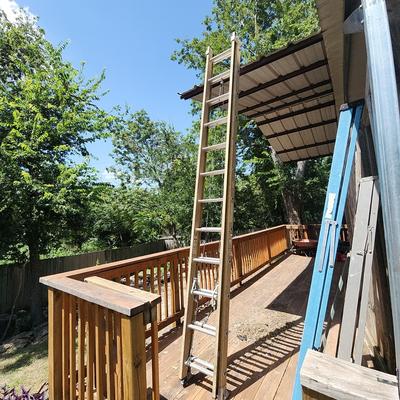 20ft Fiberglass Extension Ladder 