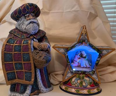 Jim Shore’s “Winter’s Miracle” & An Old World Santa