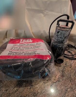 Sump Pump & Hose