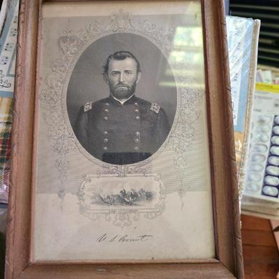 Sale Photo Thumbnail #270: Civil war pictures framed