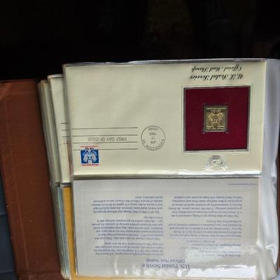 Sale Photo Thumbnail #111: Gold replica Stamps