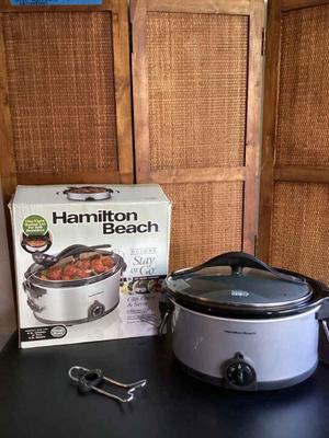 Hamilton beach delux 6qt slow cooker