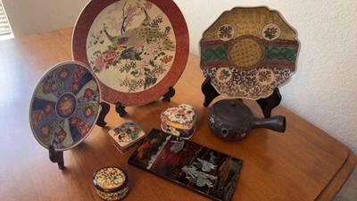 Asian inspired decor