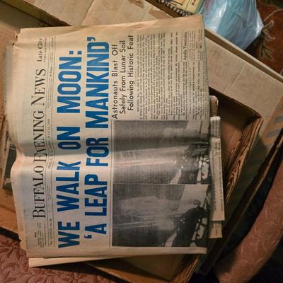 Sale Photo Thumbnail #90: Historic newspapers