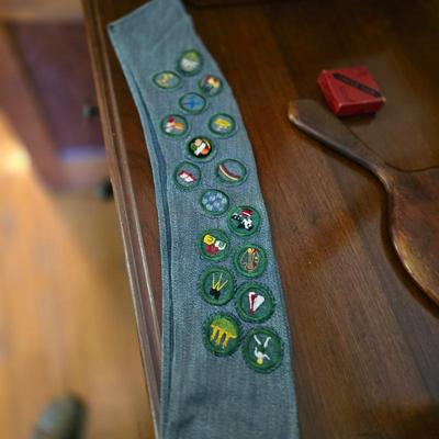 Sale Photo Thumbnail #208: Vintage girl scout clothes