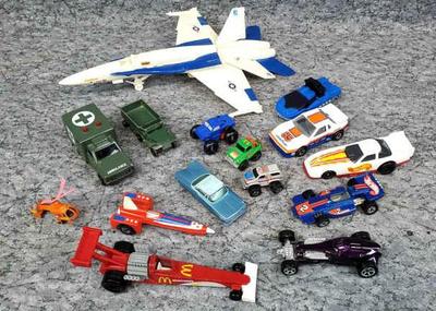 Vintage die cast vehicles