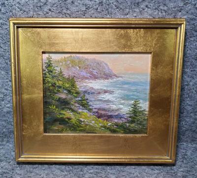 Signed sylvia dyer oil painting