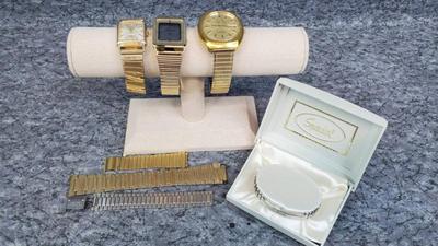 Watches wittnauer hamilton, jordache, speigel bracelet