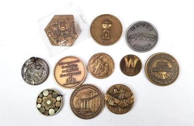Novelty tokens and commemorative coins