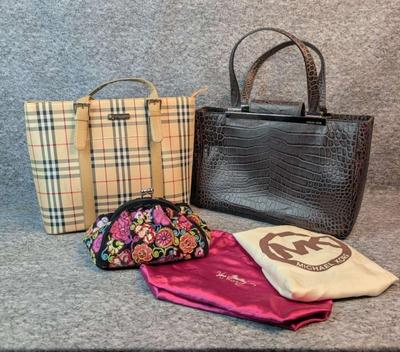 Burberry and michael kors handbags vera bradley beaded clutch