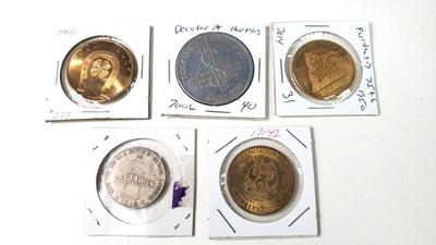 Novelty and commemorative coins tokens
