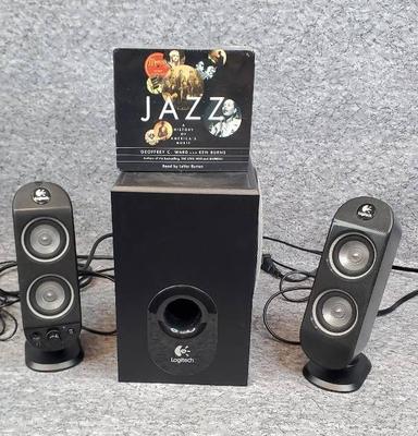 Logitech speakers history of music jazz audio book