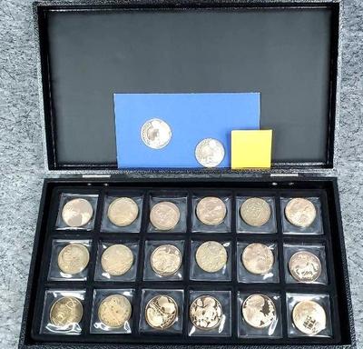 Commemorative pharmaceutical and medical history coins