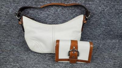 Coach purse and wallet