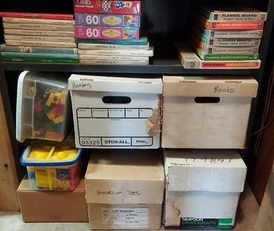 MYSTERY LOT OF LEARNING SUPPLIES AND CHILDREN'S BOOKS 2