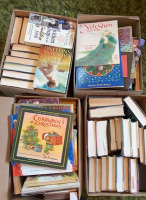 ADULT AND CHILDREN’S BOOKS MYSTERY LOT