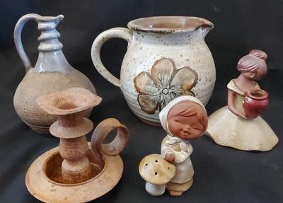 VINTAGE STONEWARE AND GLAZED CERAMICS 