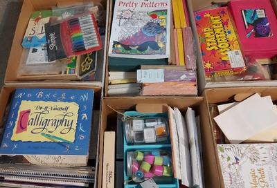 CRAFT AND CALLIGRAPHY MYSTERY LOT