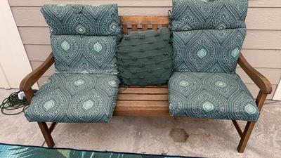 Wood Patio Bench