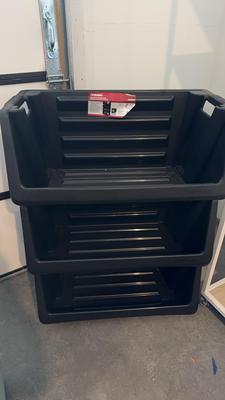 Husky Stackable Storage Bins