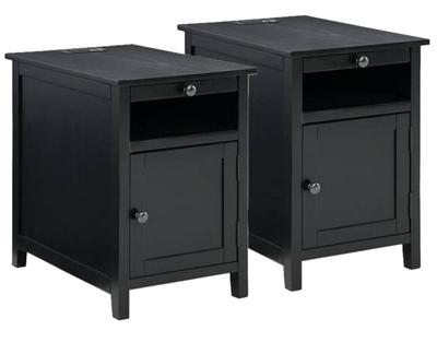 Signature Design by Ashley Treytown Casual Compact Chairside End Table