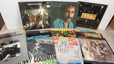 Vintage Record Albums