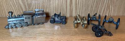 Desktop Train Lighter & Toy Cannons