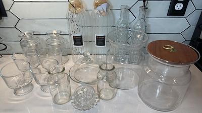 Kitchen Storage Cannisters & Glass Serving Ware