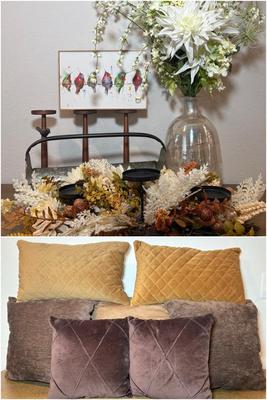 Warm Browns & Rustic Home Decor
