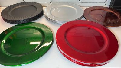 Many Occasions Plate Chargers