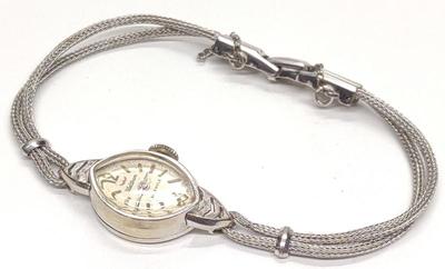 Sale Photo Thumbnail #131: 14K White Gold Waltham Ladies Watch 25J (Works)