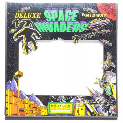 Sale Photo Thumbnail #509: Space Invaders Arcade Game Plexiglass Bezel