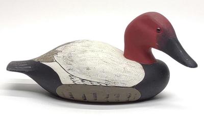 Sale Photo Thumbnail #409: Painted Canvasback Duck Decoy