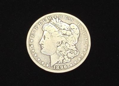 Sale Photo Thumbnail #305: 1896 O Morgan Dollar US Coin
