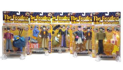 Sale Photo Thumbnail #163: 5 McFarlane Toys Beatles Yellow Submarine Figures
