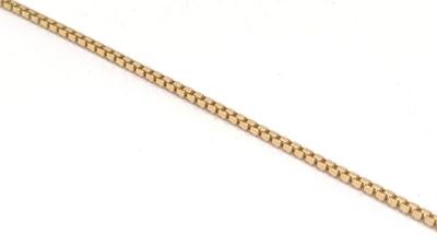 Sale Photo Thumbnail #161: 14K Yellow Gold 24" Box Chain Necklace