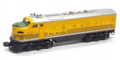 Sale Photo Thumbnail #270: Lionel 2379 Rio Grande F-3 Diesel Locomotive Train