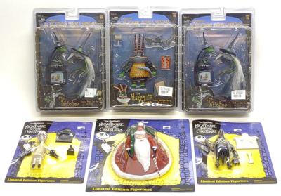 Sale Photo Thumbnail #485: 6 NECA Nightmare Before Christmas Action Figures