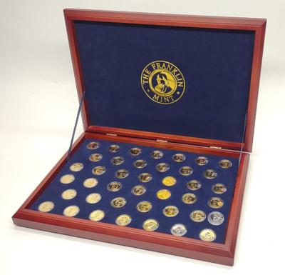 Sale Photo Thumbnail #350: Presidential Dollar Collection Franklin Mint Set