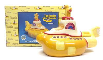 Sale Photo Thumbnail #145: Vandor The Beatles Yellow Submarine Cookie Jar