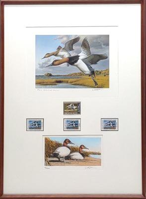 Sale Photo Thumbnail #445: 1989 Rhode Island Executive Ed. Duck Stamp Signed