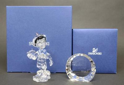 Sale Photo Thumbnail #356: Swarovski Pinocchio Crystal Figurine 1016766 & Box