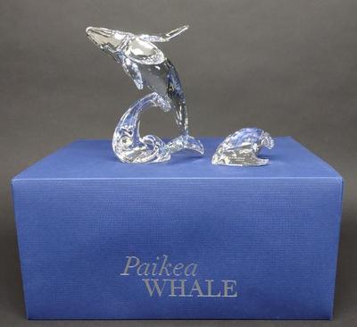 Sale Photo Thumbnail #365: Swarovski Paikea Whale Crystal Figurine w/ Box