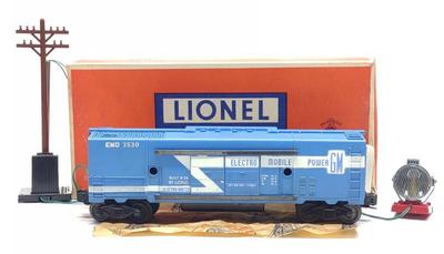 Sale Photo Thumbnail #276: Lionel 3530 Operating Generator Car Set w/ Box