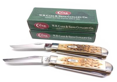 Sale Photo Thumbnail #247: 2 Case XX Trapper 6207 SS Folding Knives w/ Boxes