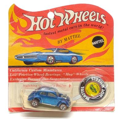 Sale Photo Thumbnail #61: 1969 Hot Wheels Redline Custom Volkswagen (Sealed)
