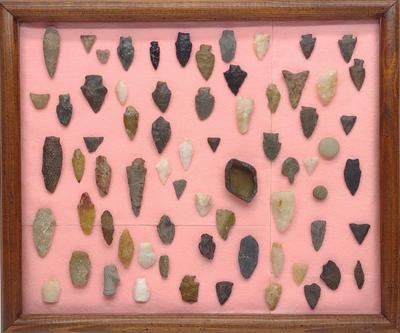 Sale Photo Thumbnail #474: Framed 68 Arrowhead Point Display (Rock Hall, MD)