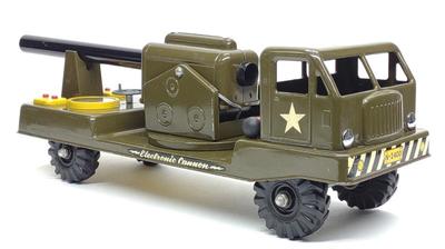 Sale Photo Thumbnail #108: Nylint Electronic Cannon US Army Truck Battery Op.
